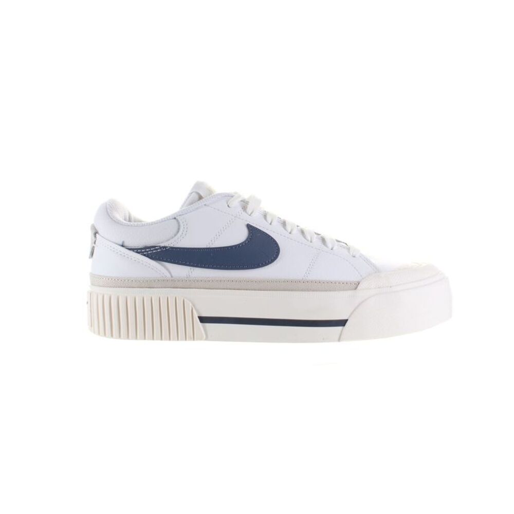 Nike Womens Court Legacy Lift White Fashion Sneaker Size 8 Medium (B, M)